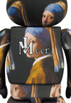 Be@rbrick Johannes Vermeer (Girl with a Pearl Earring) 100% and 400% set