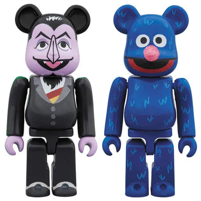BE@RBRICK COUNT VON COUNT & GROVER 2PACK "Sesame Street"ㅤ – Puella Magi Madoka Magica – ActionFigureBrasil