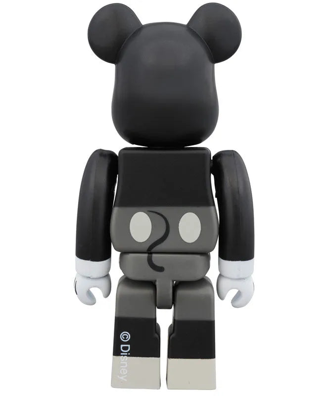 BE@RBRICK MICKEY MOUSE & MINNIE MOUSE 100% (B & W Ver.) 2 PACKㅤ – Gantaku – ActionFigureBrasil