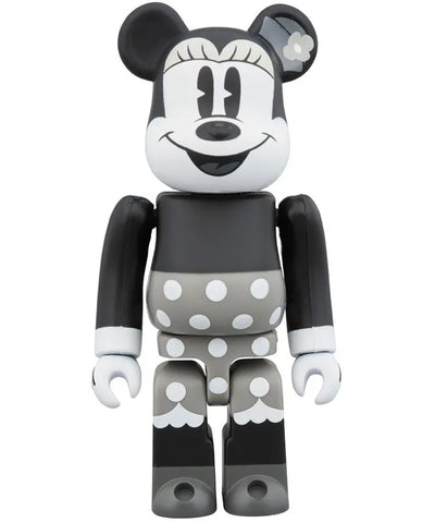 BE@RBRICK MICKEY MOUSE & MINNIE MOUSE 100% (B & W Ver.) 2 PACKㅤ – Puella Magi Madoka Magica – ActionFigureBrasil — ambientada