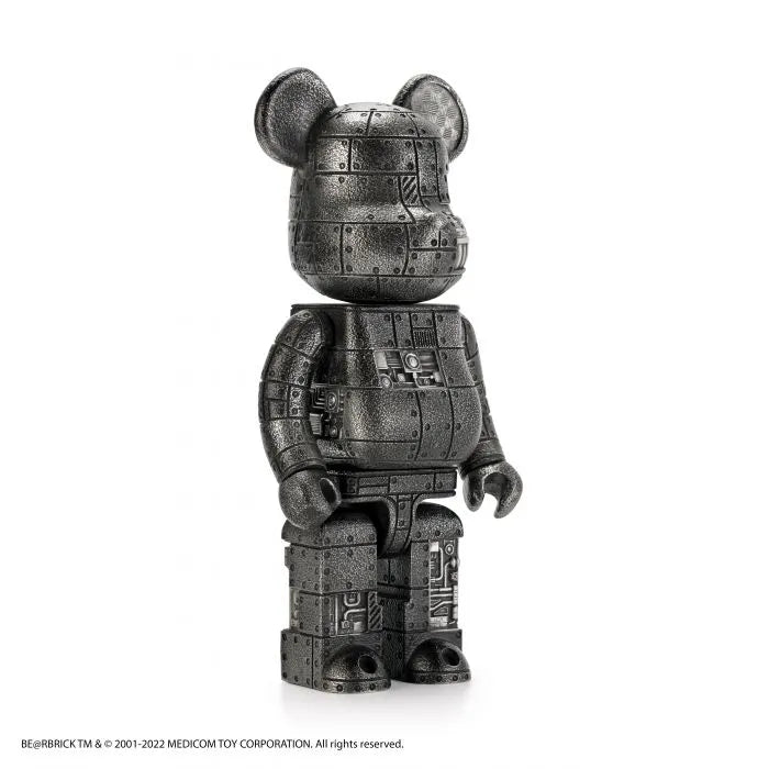 Be@rbrick Royal Selangor Steampunk Coal Black 400％ – Royal Selangor – ActionFigure Brasil