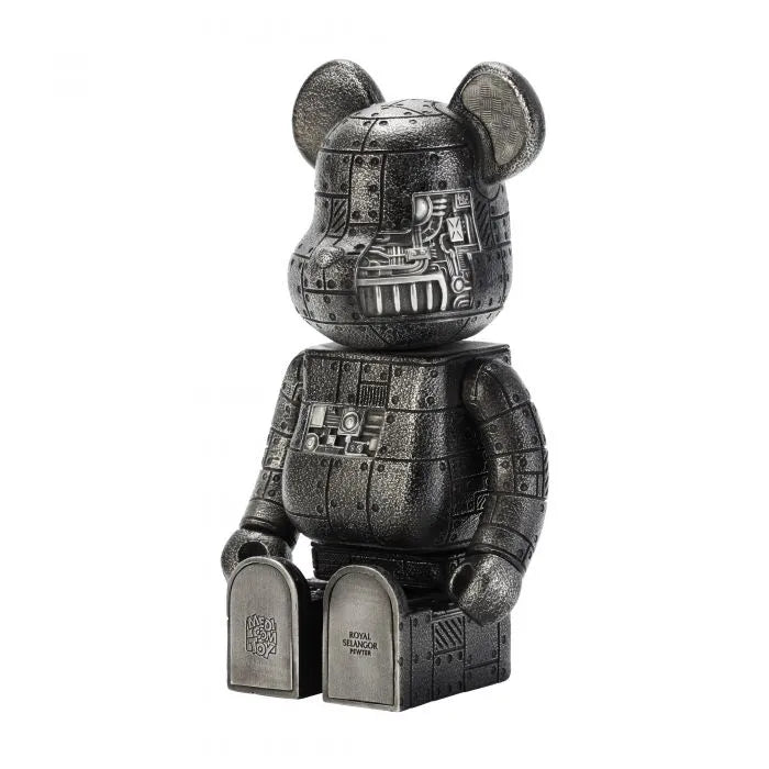 Be@rbrick Royal Selangor Steampunk Coal Black 400％ – Royal Selangor – ActionFigure Brasil