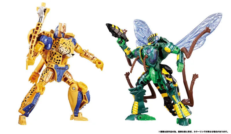 Beast Wars - Cheetus - Waspeeter - Deluxe Class - Transformers Beast Wars Again (BWVS-03) - Shunsoku no Taiketsu (Takara Tomy)ㅤ – Takara Tomy – ActionFigure Brasil