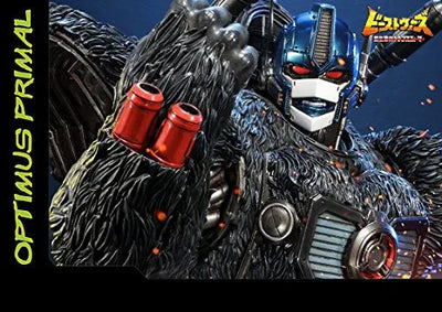 Beast Wars - Optimus Primal - Premium Masterline PMTFBW-01 (Prime 1 Studio)ㅤ – Prime 1 Studio – ActionFigure Brasil — com base expositora