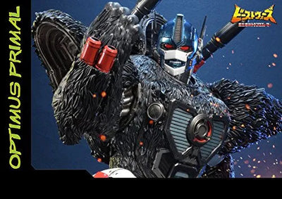 Beast Wars - Optimus Primal - Premium Masterline PMTFBW-01 (Prime 1 Studio)ㅤ – Prime 1 Studio – ActionFigure Brasil — ângulo diferente