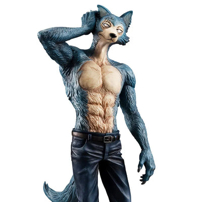Beastars - Legoshi - 1/8 - Haiiro Ookami no (MegaHouse) [Shop Exclusive]ㅤ – MegaHouse – ActionFigure Brasil — ângulo diferente