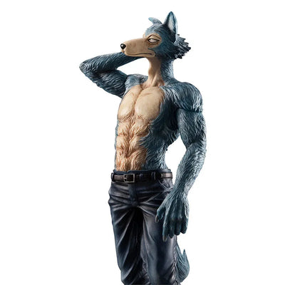 Beastars - Legoshi - 1/8 - Haiiro Ookami no (MegaHouse) [Shop Exclusive]ㅤ – MegaHouse – ActionFigure Brasil — com base expositora
