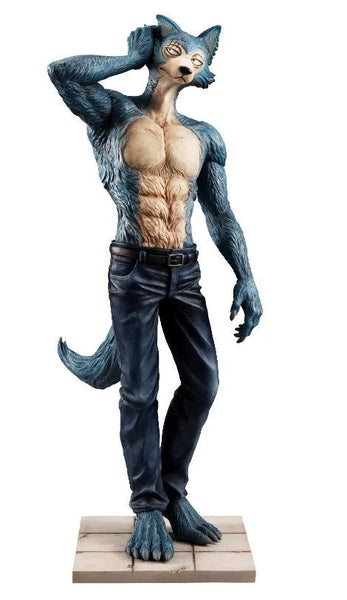 Beastars - Legoshi - 1/8 - Haiiro Ookami no (MegaHouse) [Shop Exclusive]ㅤ – MegaHouse – ActionFigure Brasil — ângulo diferente