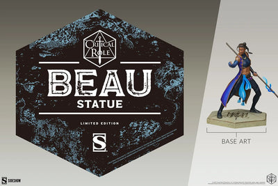 Beau - Mighty Nein - LIMITED EDITION – Sideshow Collectibles – ActionFigure Brasil — embalagem