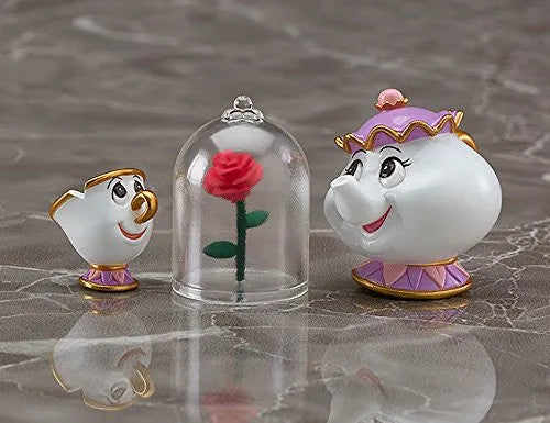 Beauty and the Beast - Belle - Chip - Mrs. Potts - Nendoroid #755ㅤ – Good Smile Company – ActionFigure Brasil