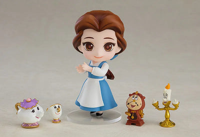 Beauty and the Beast - Belle - Cogsworth - Lumière - Nendoroid  #1392 - Village Girl Ver. (Good Smile Company)ㅤ – Good Smile Company – ActionFigureBrasil — acessórios