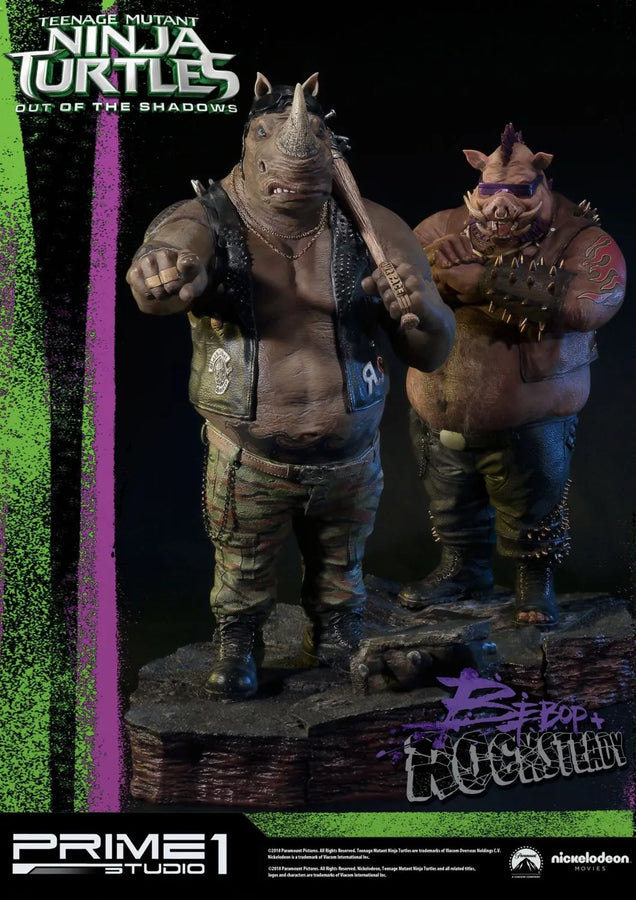 Bebop & Rocksteady (EX Set Edition) TMNT OOTS(2016) – Prime1Studio – ActionFigure Brasil