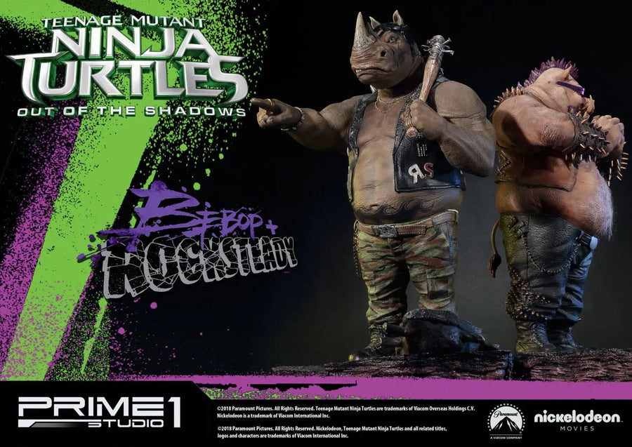 Bebop & Rocksteady (EX Set Edition) TMNT OOTS(2016) – Prime1Studio – ActionFigure Brasil