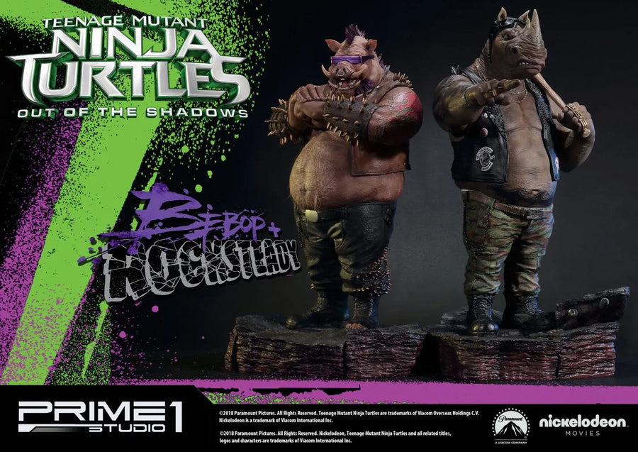 Bebop & Rocksteady (EX Set Edition) TMNT OOTS(2016) – Prime1Studio – ActionFigure Brasil