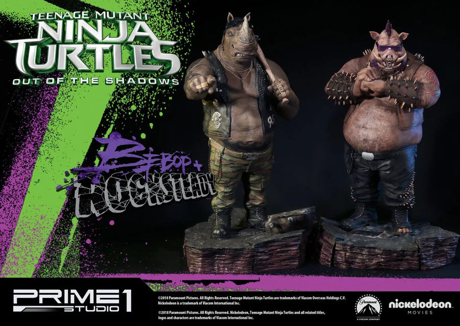 Bebop & Rocksteady (EX Set Edition) TMNT OOTS(2016) – Prime1Studio – ActionFigure Brasil