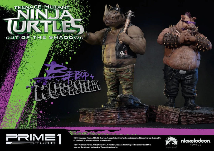 Bebop & Rocksteady (EX Set Edition) TMNT OOTS(2016) – Prime1Studio – ActionFigure Brasil