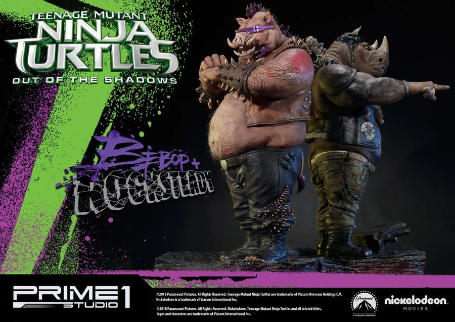 Bebop & Rocksteady (EX Set Edition) TMNT OOTS(2016) – Prime1Studio – ActionFigure Brasil