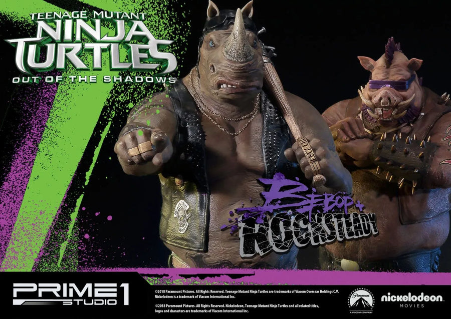 Bebop & Rocksteady (EX Set Edition) TMNT OOTS(2016) – Prime1Studio – ActionFigure Brasil