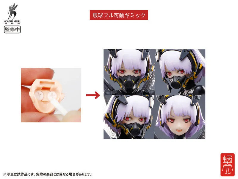 BEE-03W WASP GIRL Bun-chan 1/12 Complete Model Action Figureㅤ – Snail Shell Studio – ActionFigure Brasil