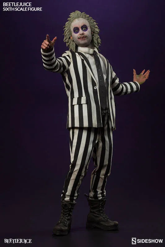 Beetlejuice 1/6 Scale Figure SideShow Sixth Scale Beetlejuiceㅤ – Sideshow Collectibles – ActionFigure Brasil