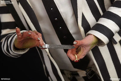 Beetlejuice 1/6 Scale Figure SideShow Sixth Scale Beetlejuiceㅤ – Sideshow Collectibles – ActionFigure Brasil — embalagem