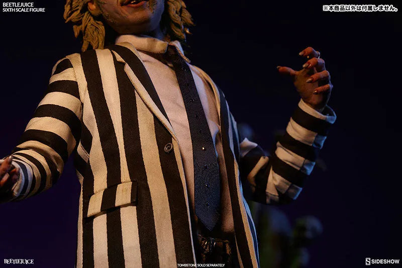 Beetlejuice 1/6 Scale Figure SideShow Sixth Scale Beetlejuiceㅤ – Sideshow Collectibles – ActionFigure Brasil
