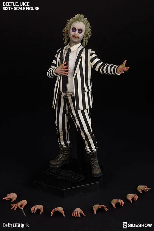 Beetlejuice 1/6 Scale Figure SideShow Sixth Scale Beetlejuiceㅤ – Sideshow Collectibles – ActionFigure Brasil