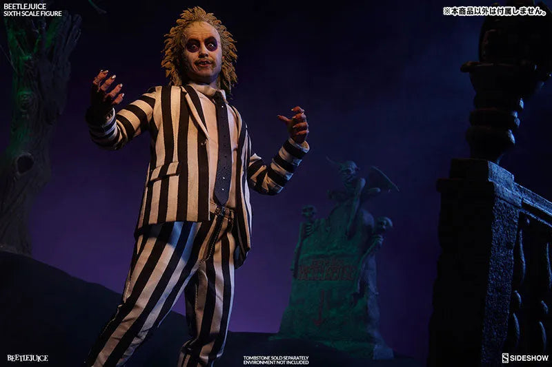 Beetlejuice 1/6 Scale Figure SideShow Sixth Scale Beetlejuiceㅤ – Sideshow Collectibles – ActionFigure Brasil