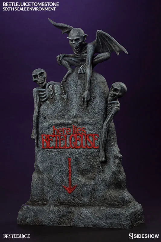 Beetlejuice 1/6 Scale Figure SideShow Sixth Scale Beetlejuice Tombstoneㅤ – Sideshow Collectibles – ActionFigureBrasil