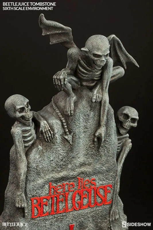 Beetlejuice 1/6 Scale Figure SideShow Sixth Scale Beetlejuice Tombstoneㅤ – Sideshow Collectibles – ActionFigureBrasil