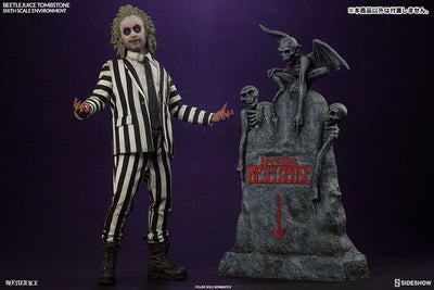 Beetlejuice 1/6 Scale Figure SideShow Sixth Scale Beetlejuice Tombstoneㅤ – Sideshow Collectibles – ActionFigureBrasil — acessórios