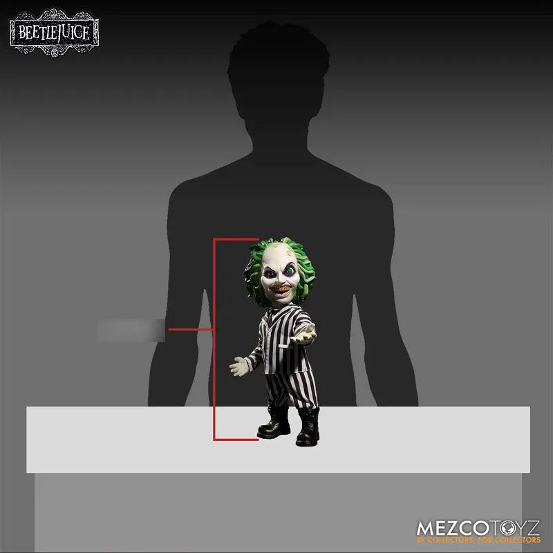 Beetlejuice - Beetlejuice 15 Inch Mega Scale Figureㅤ – Mezco – ActionFigure Brasil
