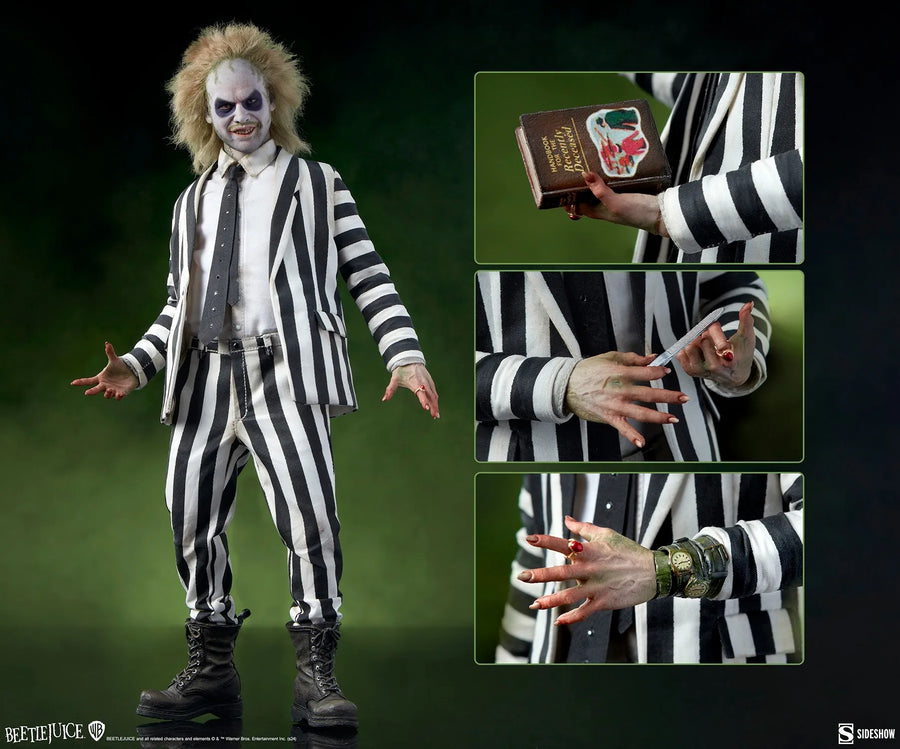Beetlejuice - LIMITED EDITION – Sideshow Collectibles – ActionFigure Brasil