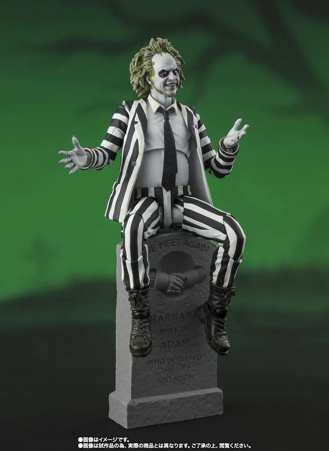 Beetlejuice - S.H.Figuarts (Bandai Spirits) [Shop Exclusive]ㅤ – Bandai Spirits – ActionFigureBrasil