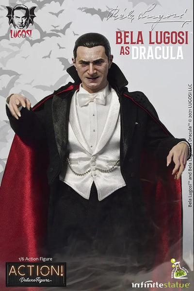 Bela Lugosi as Dracula - LIMITED EDITION: 500 (Standard Edition) – Infinite Statue – ActionFigure Brasil — embalagem