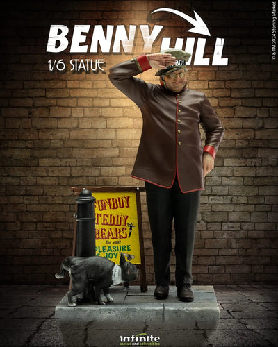 Benny Hill - LIMITED EDITION: TBD – Infinite Statue – ActionFigure Brasil