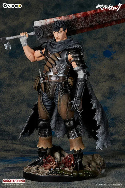 Berserk - Guts 1/6 Scale Statue Lost Children Arc Black Swordsman Ver.ㅤ – Gecco – ActionFigureBrasil