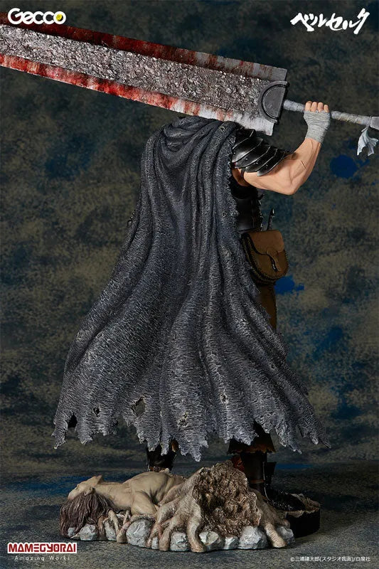 Berserk - Guts 1/6 Scale Statue Lost Children Arc Black Swordsman Ver.ㅤ – Gecco – ActionFigureBrasil