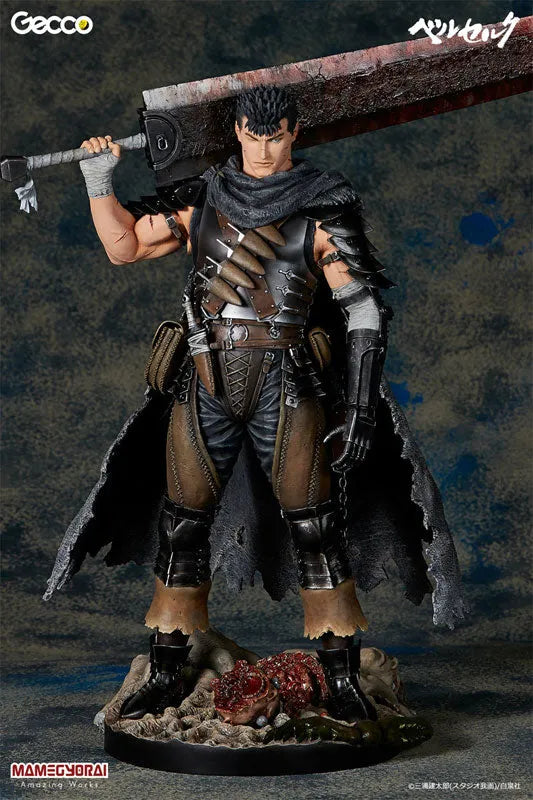 Berserk - Guts 1/6 Scale Statue Lost Children Arc Black Swordsman Ver.ㅤ – Gecco – ActionFigureBrasil