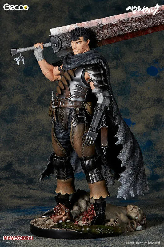 Berserk - Guts 1/6 Scale Statue Lost Children Arc Black Swordsman Ver.ㅤ – Gecco – ActionFigureBrasil