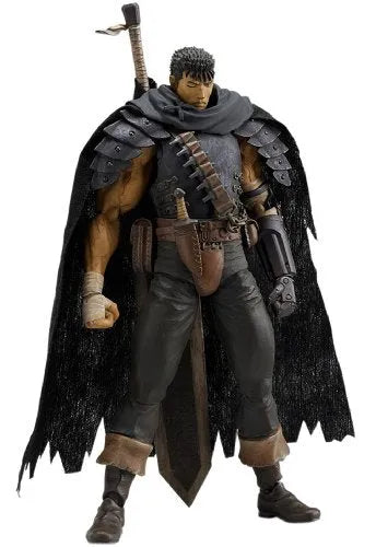 Berserk - Guts - Figma - Black Soldier ver. - 120 (Max Factory)ㅤ – Max Factory – ActionFigure Brasil