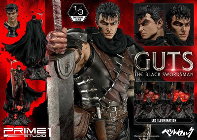 Berserk - Guts - Museum Masterline Series MMBR-01 - 1/3 (Prime 1 Studio)ㅤ – Prime 1 Studio As Manufacturer – ActionFigureBrasil — ângulo diferente