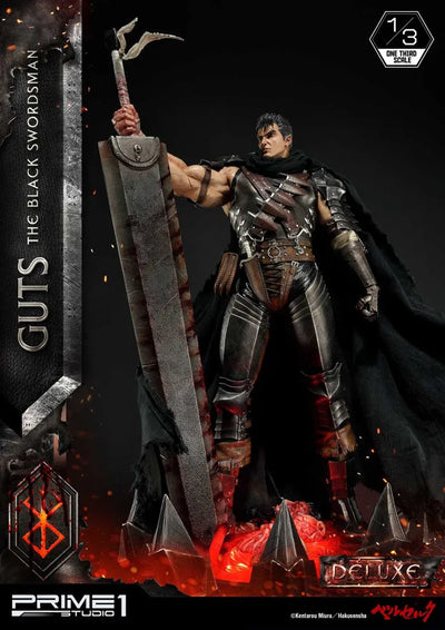 Berserk - Guts - Puck - Museum Masterline Series MMBR-01DX - 1/3 (Prime 1 Studio)ㅤ – Prime 1 Studio As Manufacturer – ActionFigureBrasil — com base expositora