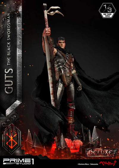 Berserk - Guts - Puck - Museum Masterline Series MMBR-01DX - 1/3 (Prime 1 Studio)ㅤ – Prime 1 Studio As Manufacturer – ActionFigureBrasil — com base expositora