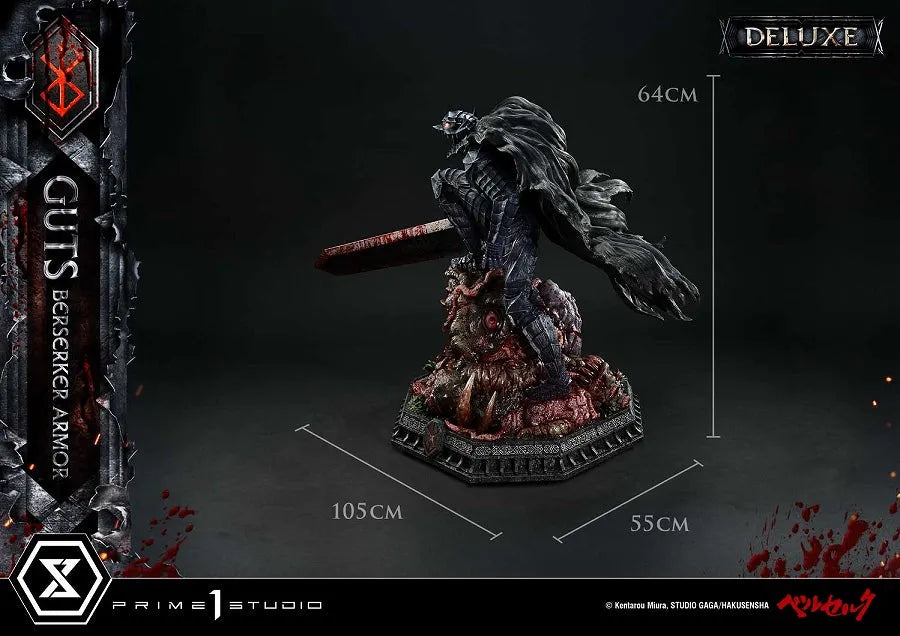 Berserk - Guts - Ultimate Premium Masterline - 1/4 - Berserker Armor, Grunbeld VS Guts, DX Version (Prime 1 Studio)ㅤ – Prime 1 Studio – ActionFigure Brasil