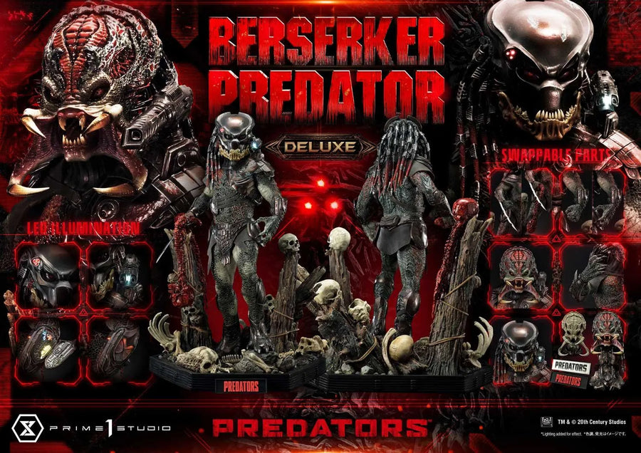 Berserker Predator (Deluxe Bonus Version) Predators (Film) – Prime1Studio – ActionFigure Brasil