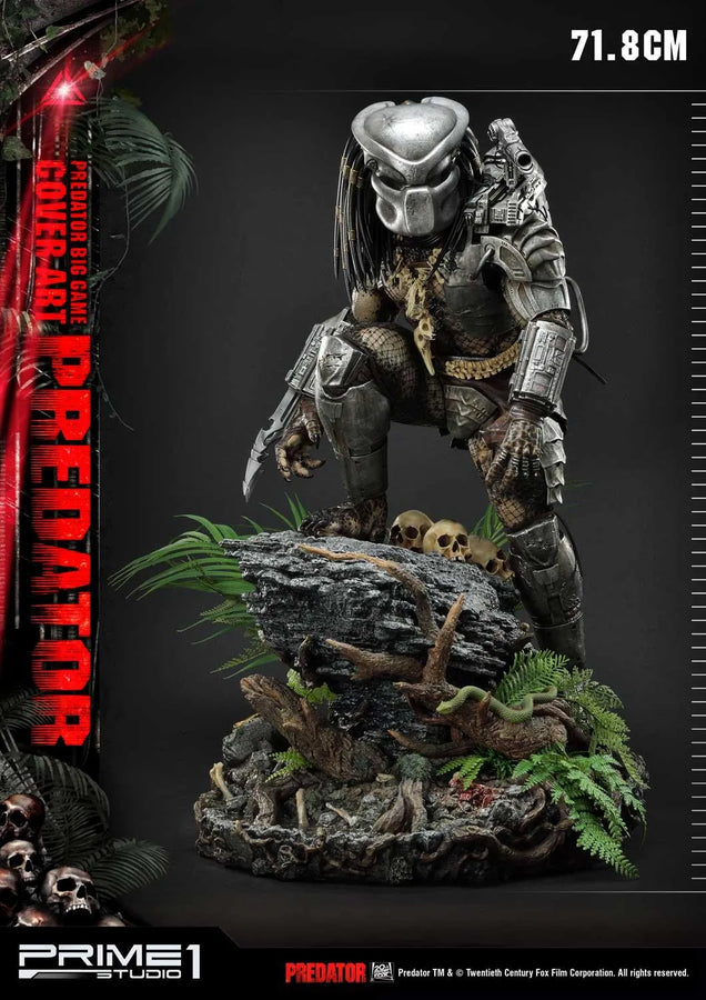 Big Game Cover Art Predator (Deluxe Bonus Version) Predator (Comics) – Prime1Studio – ActionFigure Brasil