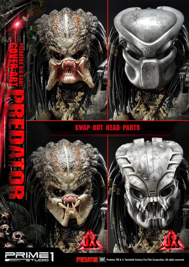 Big Game Cover Art Predator (Deluxe Bonus Version) Predator (Comics) – Prime1Studio – ActionFigure Brasil