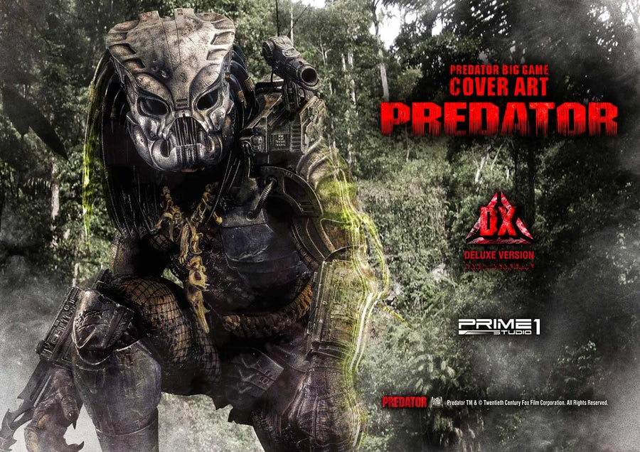 Big Game Cover Art Predator (Deluxe Bonus Version) Predator (Comics) – Prime1Studio – ActionFigure Brasil