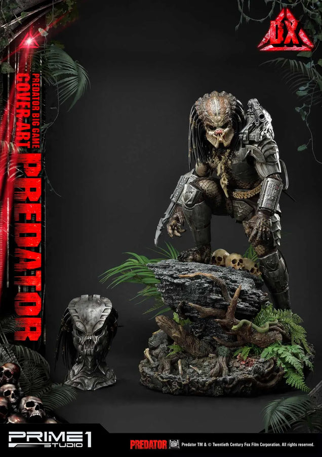 Big Game Cover Art Predator (Deluxe Version) Predator (Comics) – Prime1Studio – ActionFigure Brasil